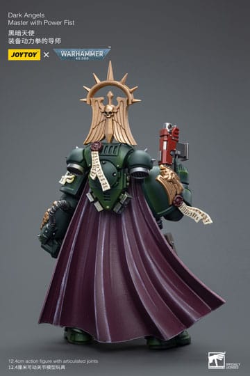 Warhammer 40k Actionfigur 1/18 Dark Angels  Master with Power Fist 12 cm