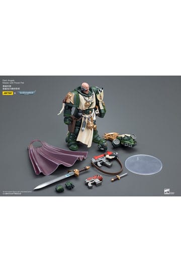 Warhammer 40k Actionfigur 1/18 Dark Angels  Master with Power Fist 12 cm