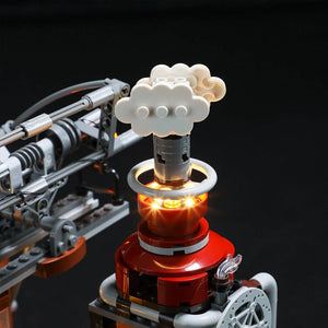 Lumibricks FO9007 - Steampunk Bahnhof