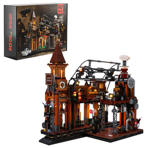Lumibricks FO9007 - Steampunk Bahnhof