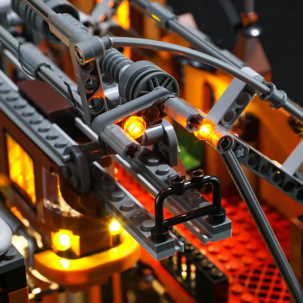 Lumibricks FO9007 - Steampunk Bahnhof