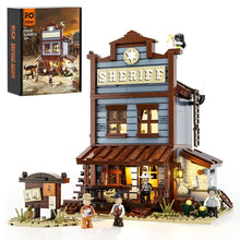Laden Sie das Bild in den Galerie-Viewer, Lumibricks FO9026 - Old West Sheriffbüro
