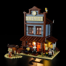 Laden Sie das Bild in den Galerie-Viewer, Lumibricks FO9026 - Old West Sheriffbüro
