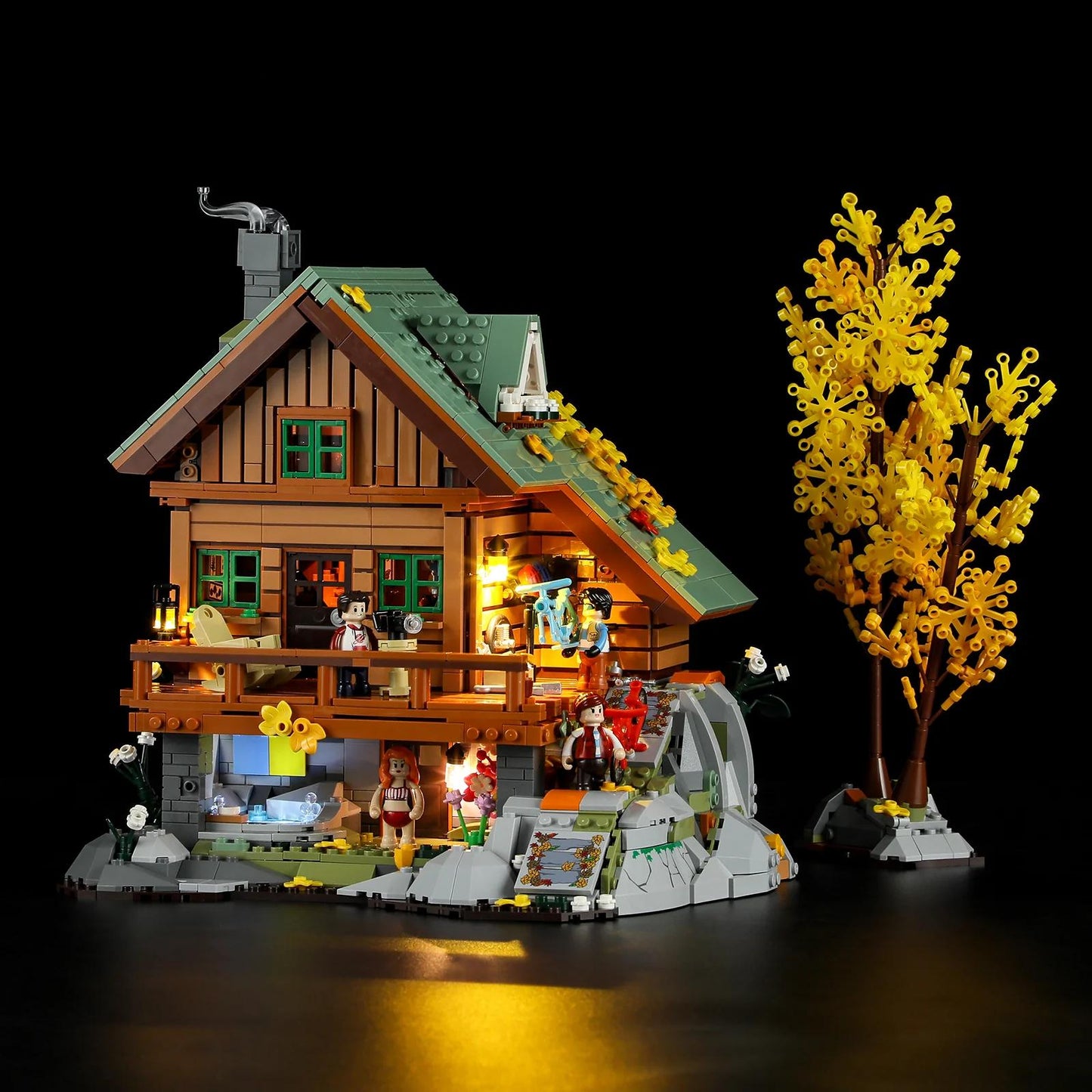 Lumibricks FO9035 - Berghütte