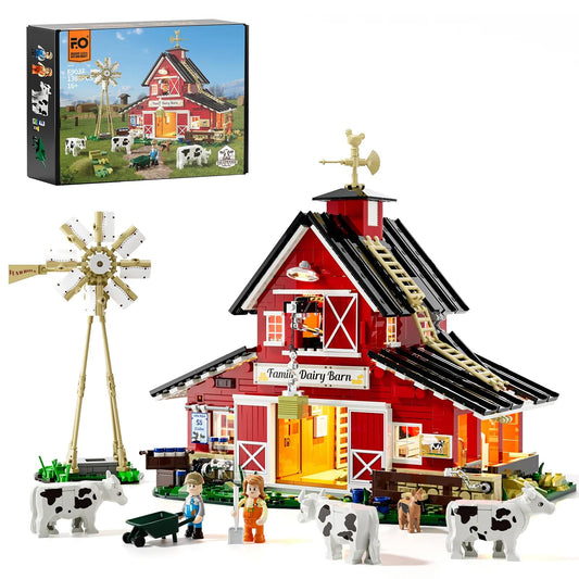 Lumibricks FO9037 - Kuhstall