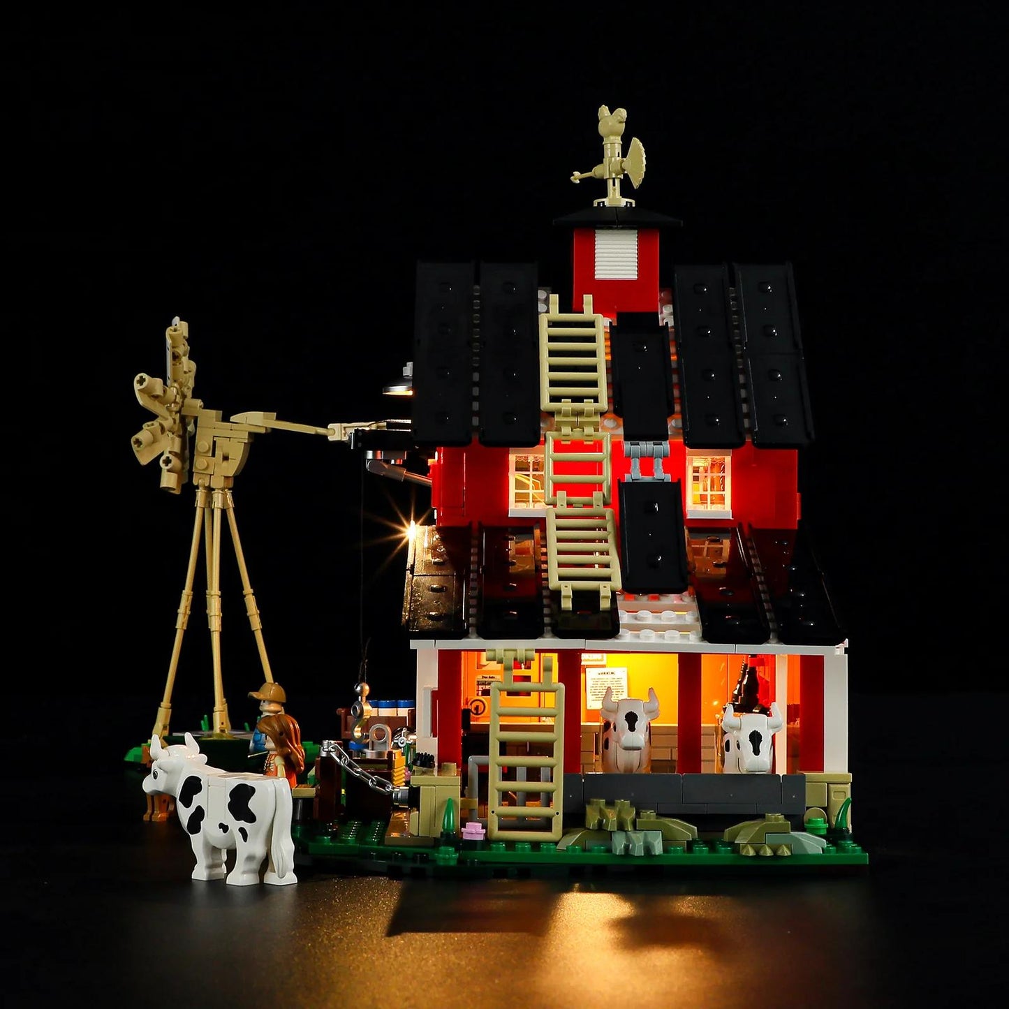 Lumibricks FO9037 - Kuhstall