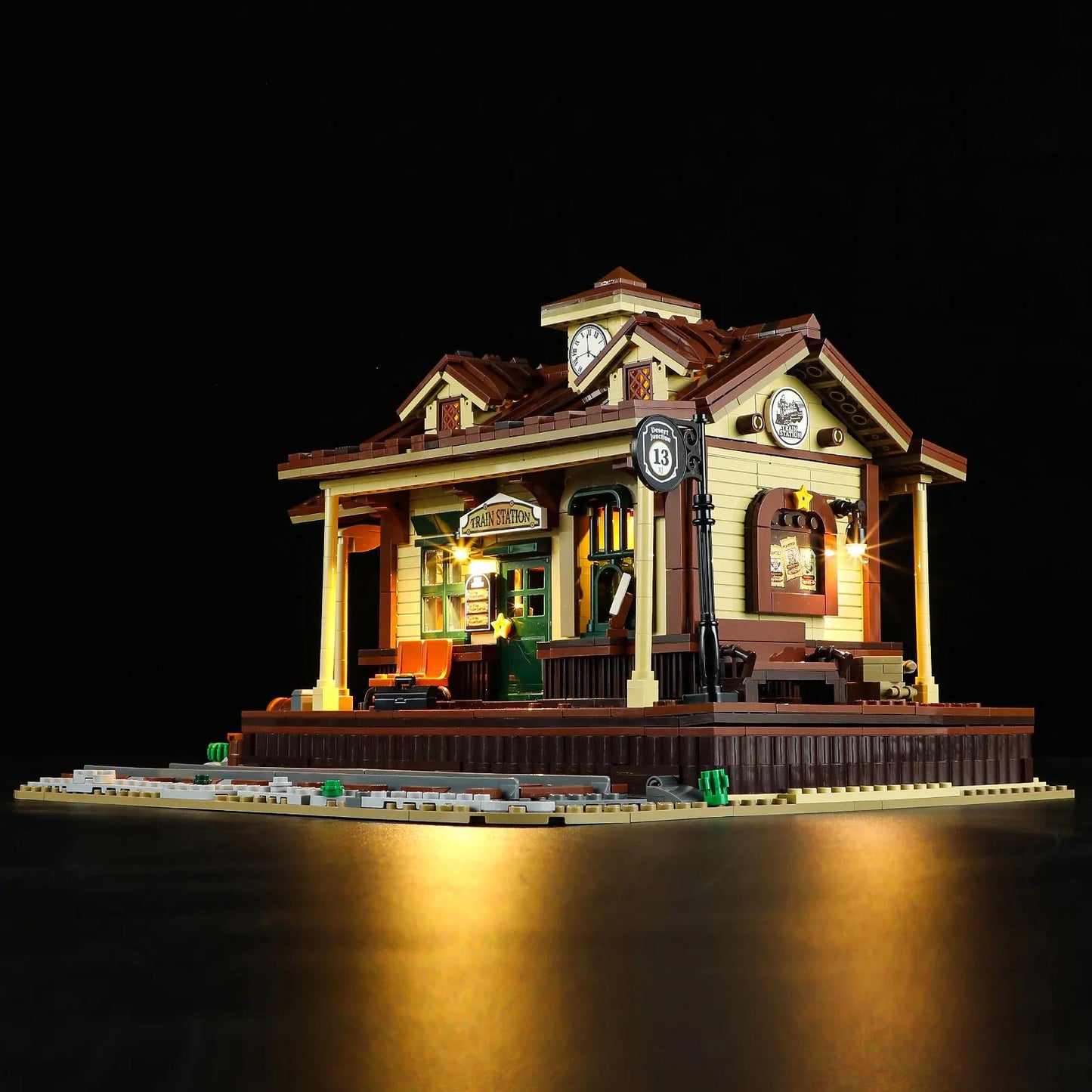 Lumibricks FO9039 - Old West Bahnhof