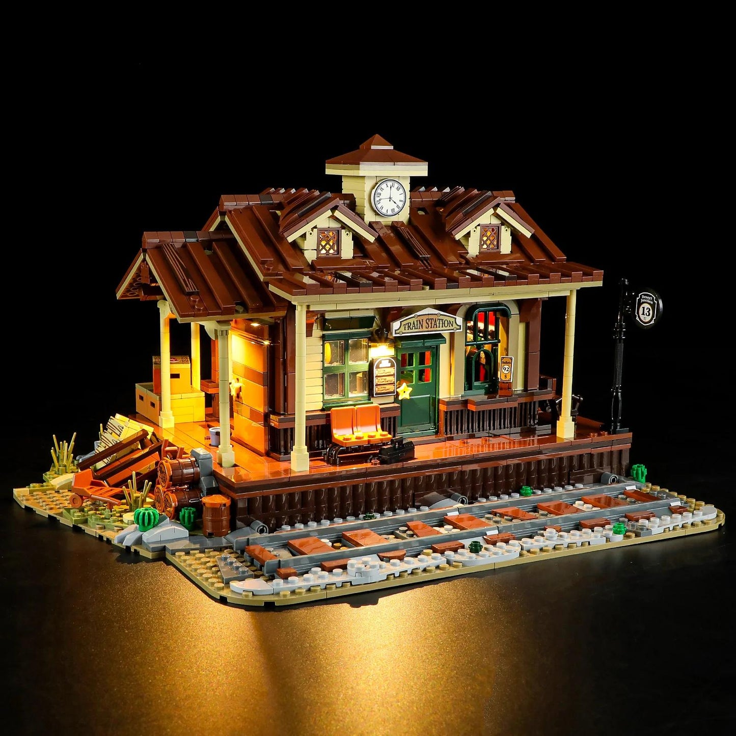Lumibricks FO9039 - Old West Bahnhof