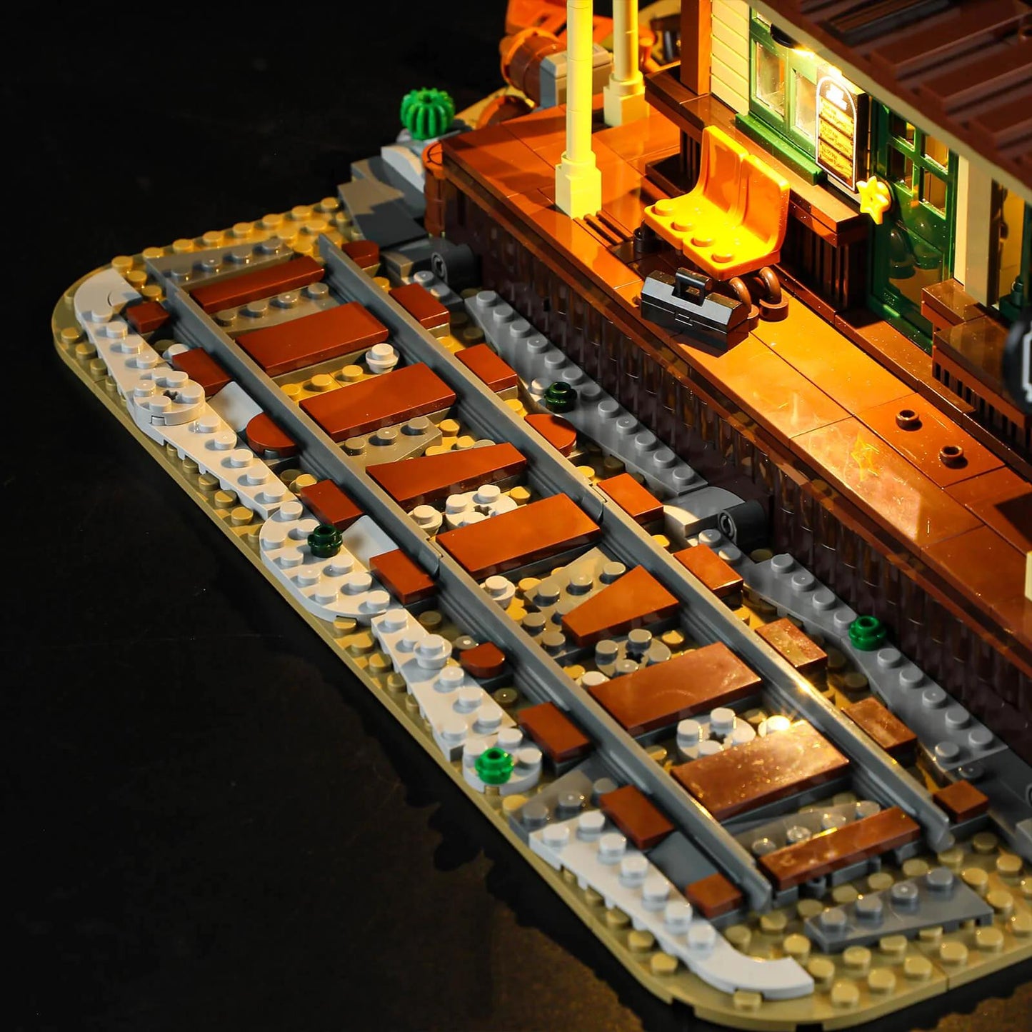 Lumibricks FO9039 - Old West Bahnhof