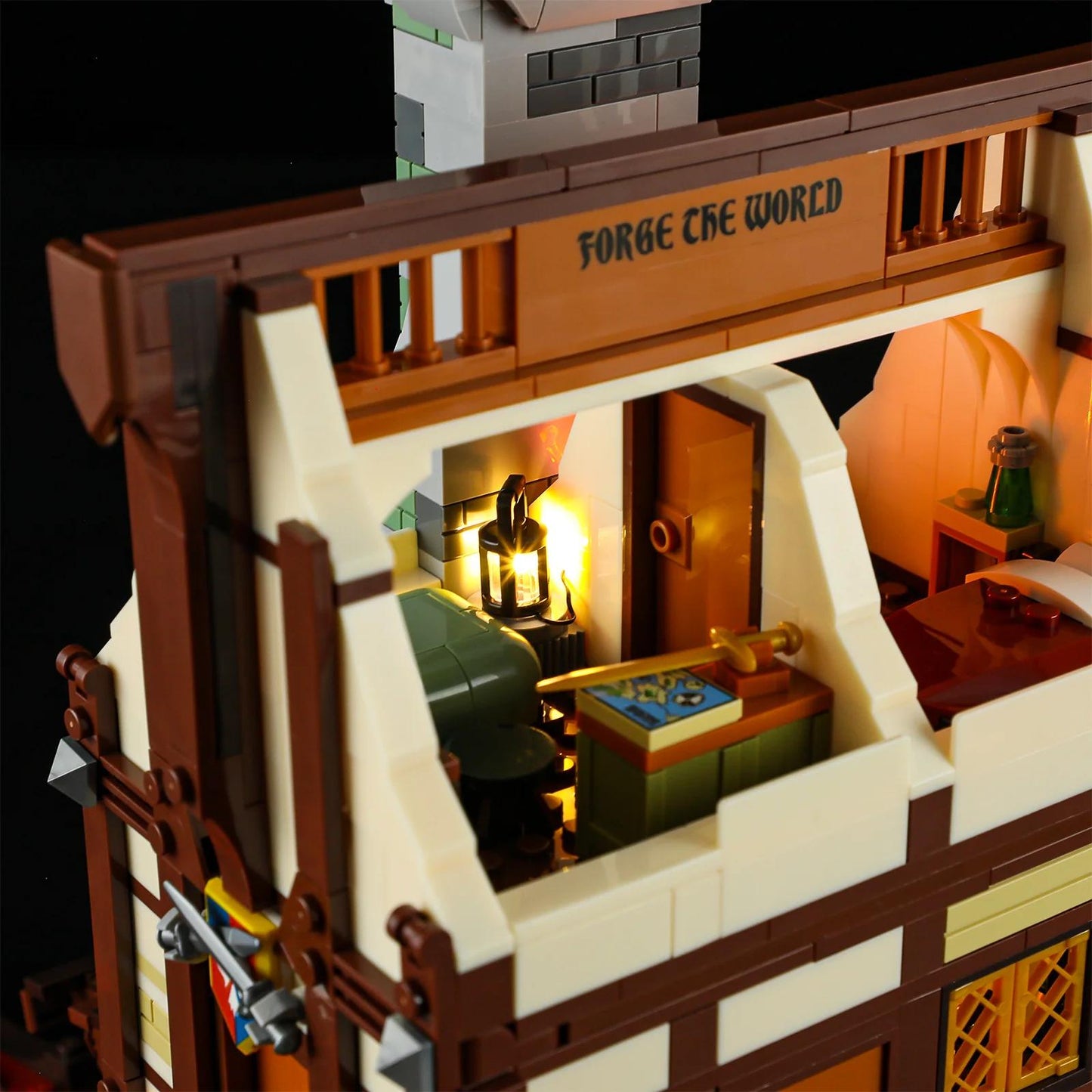 Lumibricks FO9040 - Mittelalterische Schmiede