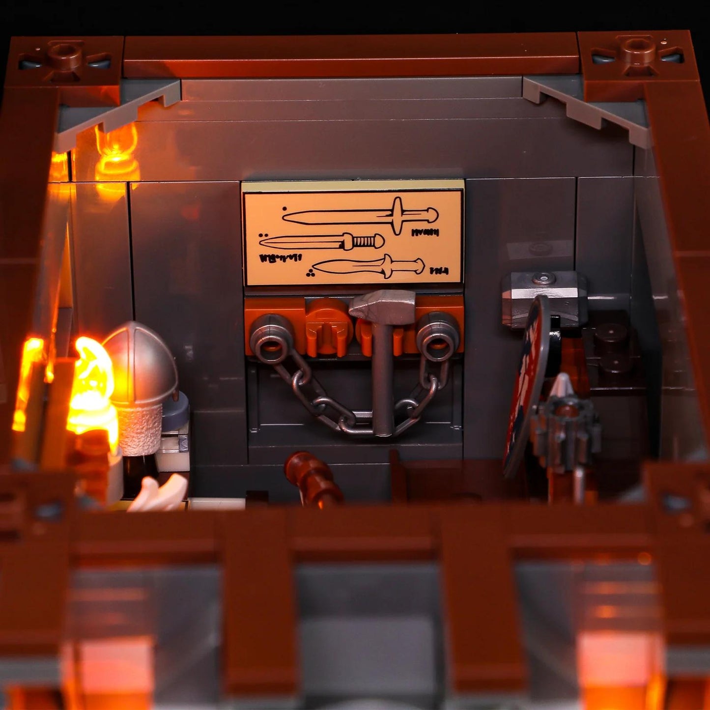 Lumibricks FO9040 - Mittelalterische Schmiede