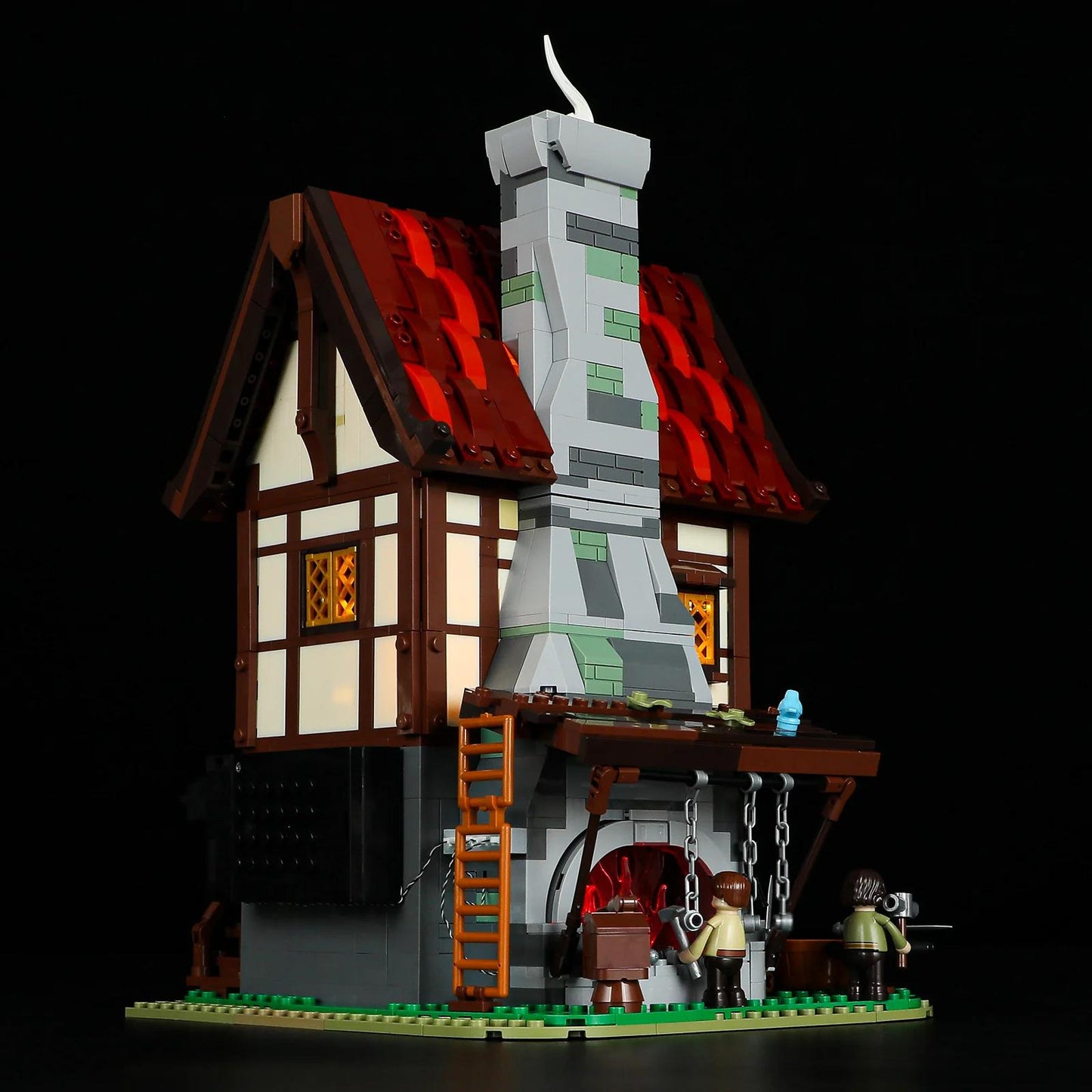 Lumibricks FO9040 - Mittelalterische Schmiede