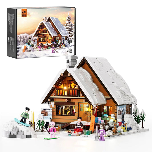 Lumibricks FO9041 - Ski Hütte