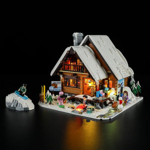 Lumibricks FO9041 - Ski Hütte