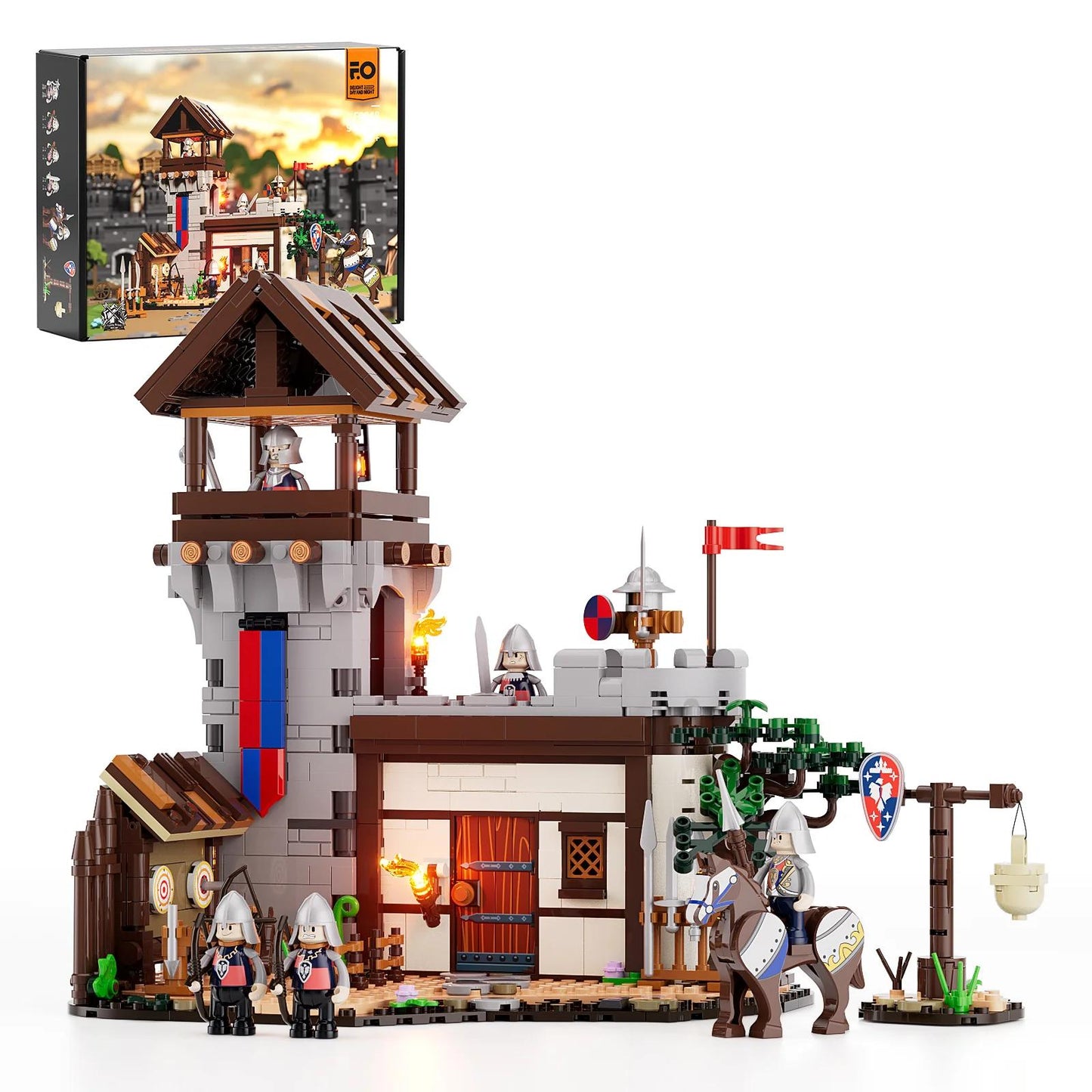 Lumibricks FO9048 - Mittelalterischer Übungsplatz