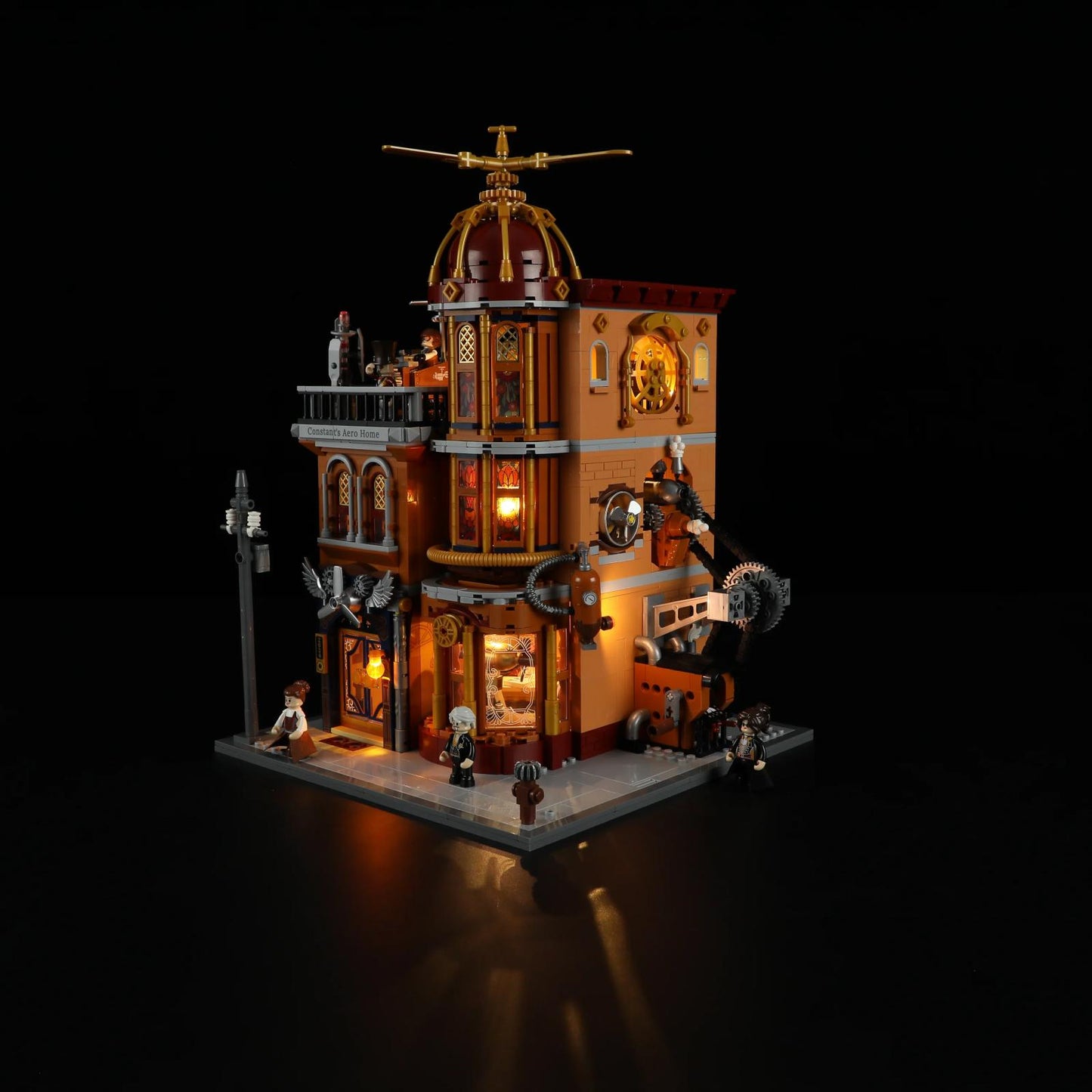 Lumibricks FO9050 - Steampunk Flug Club