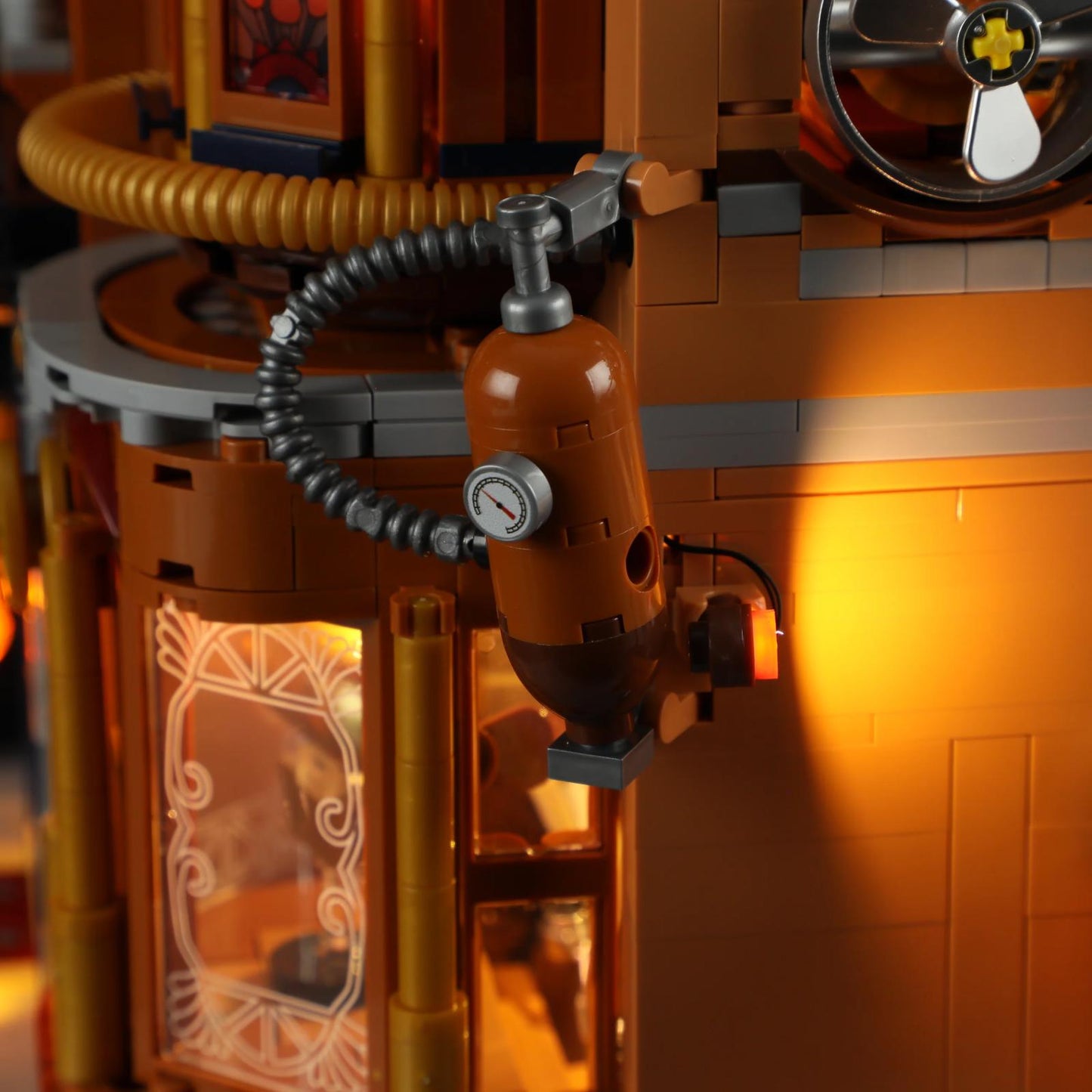 Lumibricks FO9050 - Steampunk Flug Club