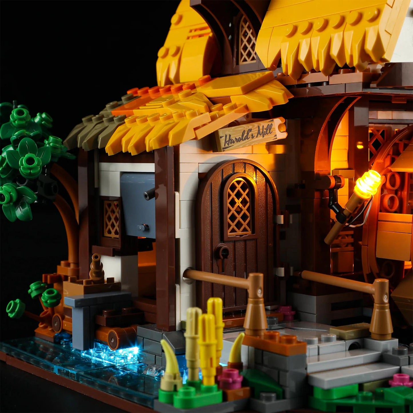 Lumibricks FO9061 - Mittelalterliche Wassermühle