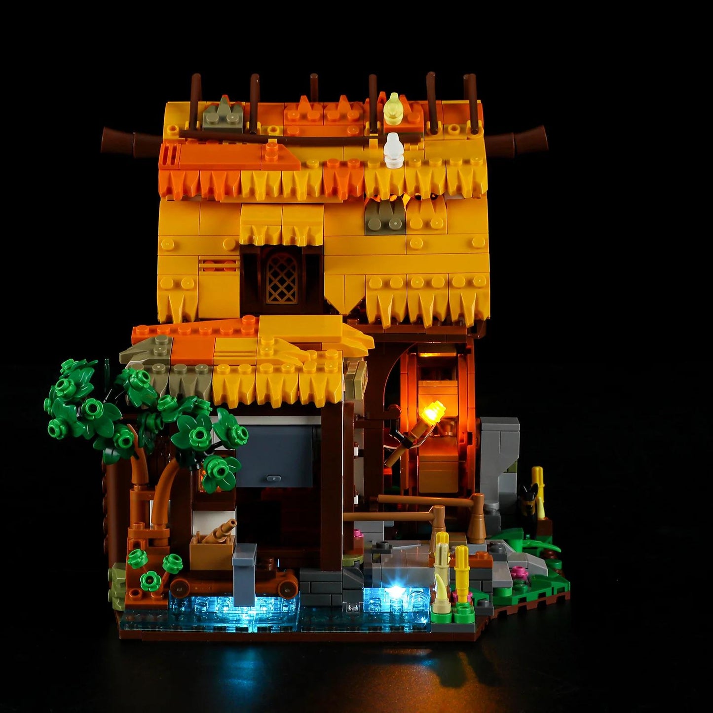 Lumibricks FO9061 - Mittelalterliche Wassermühle