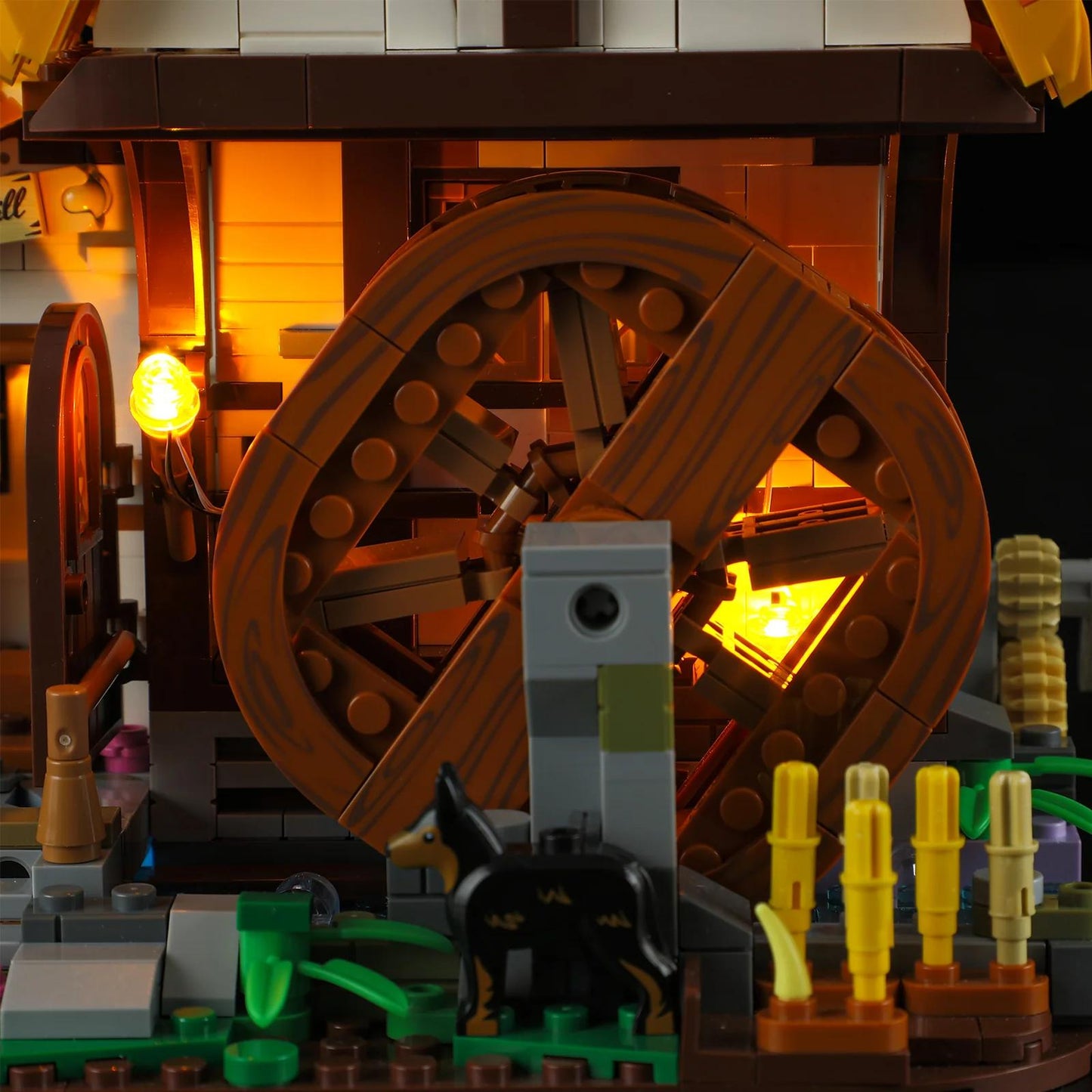 Lumibricks FO9061 - Mittelalterliche Wassermühle