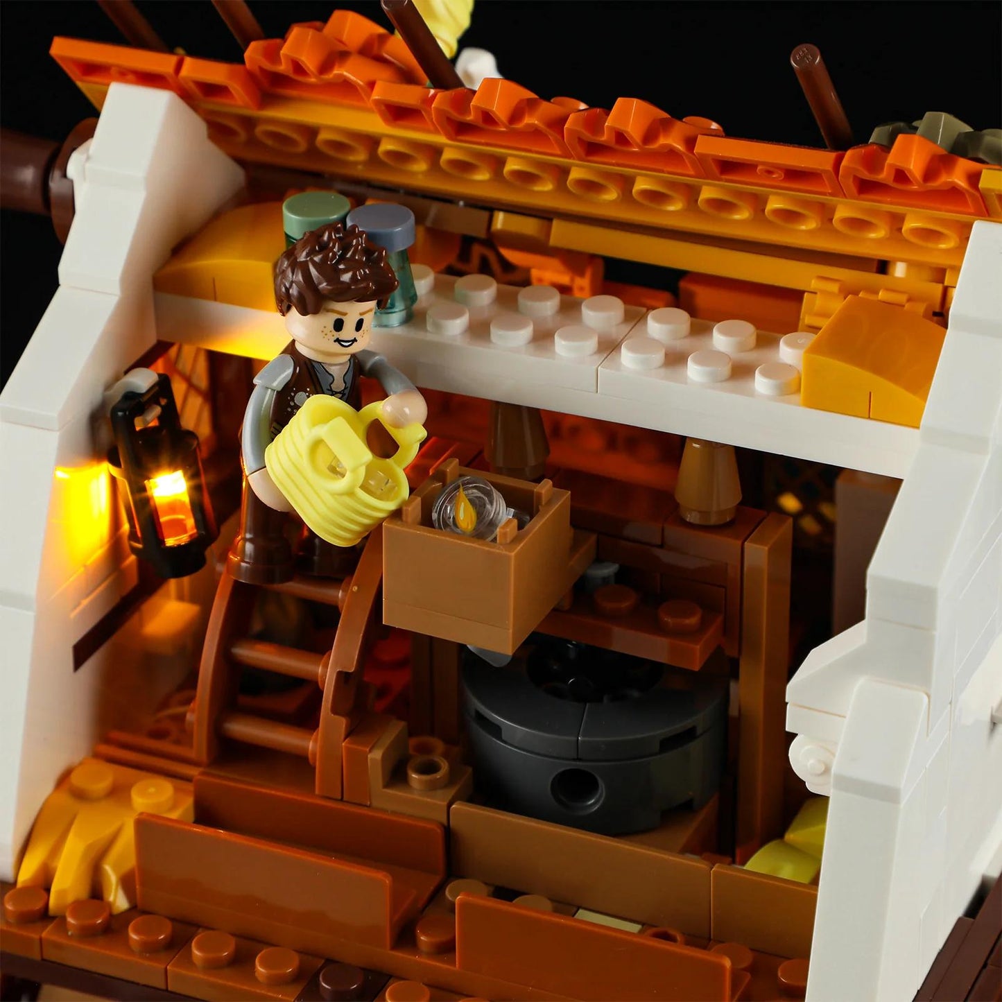 Lumibricks FO9061 - Mittelalterliche Wassermühle