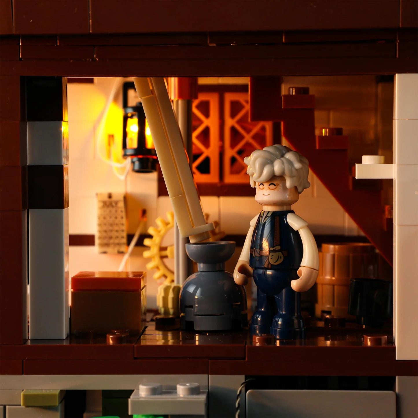 Lumibricks FO9061 - Mittelalterliche Wassermühle