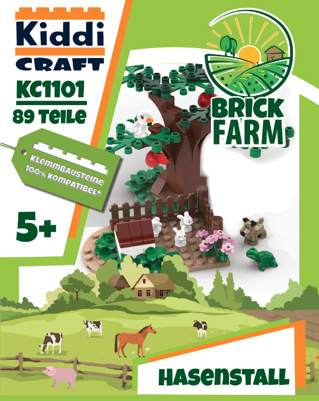 Kiddicraft - KC1101 - Hasenstall