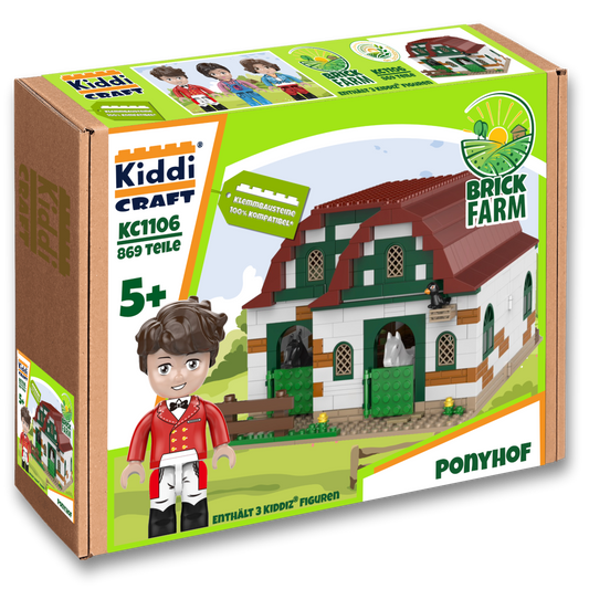 Kiddicraft - KC1106 - Ponyhof