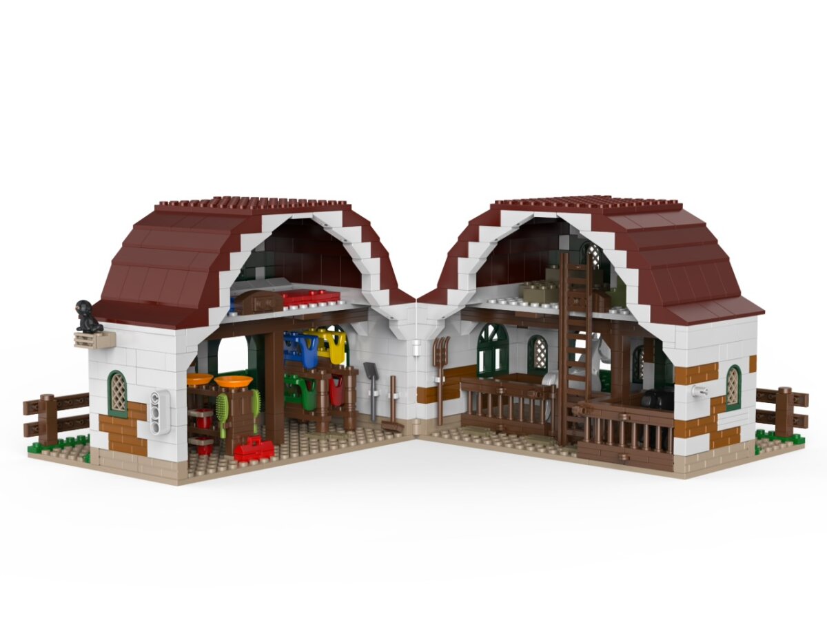 Kiddicraft - KC1106 - Ponyhof