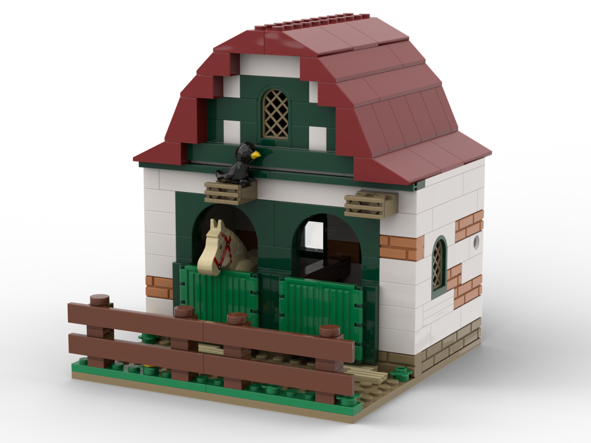 Kiddicraft - KC1107 Ponyhoferweiterung (Außenboxen)