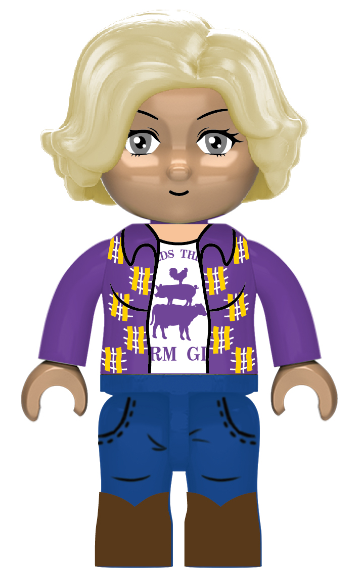 Kiddicraft - KC1108 - Bauernhof Stall