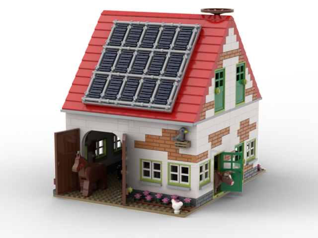 Kiddicraft - KC1108 - Bauernhof Stall