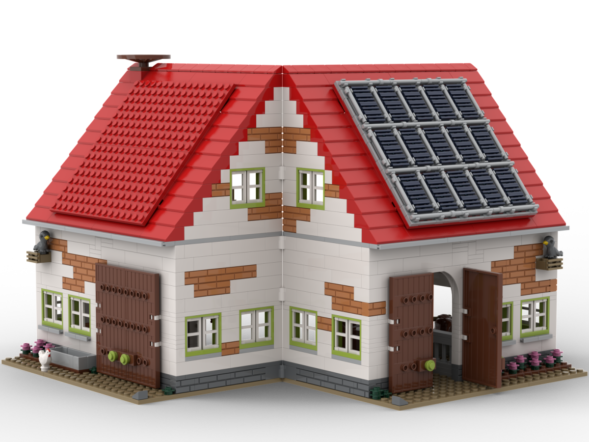 Kiddicraft - KC1108 - Bauernhof Stall