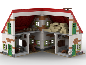 Kiddicraft - KC1108 - Bauernhof Stall