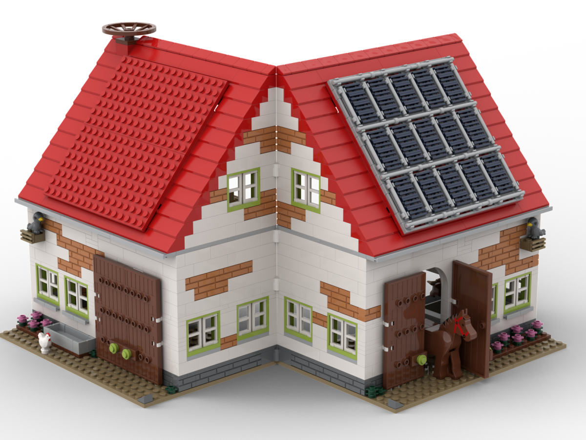 Kiddicraft - KC1108 - Bauernhof Stall