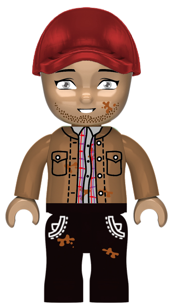 Kiddicraft - KC1108 - Bauernhof Stall