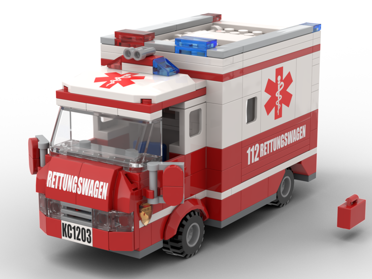 Kiddicraft - KC1203 Rettungswagen