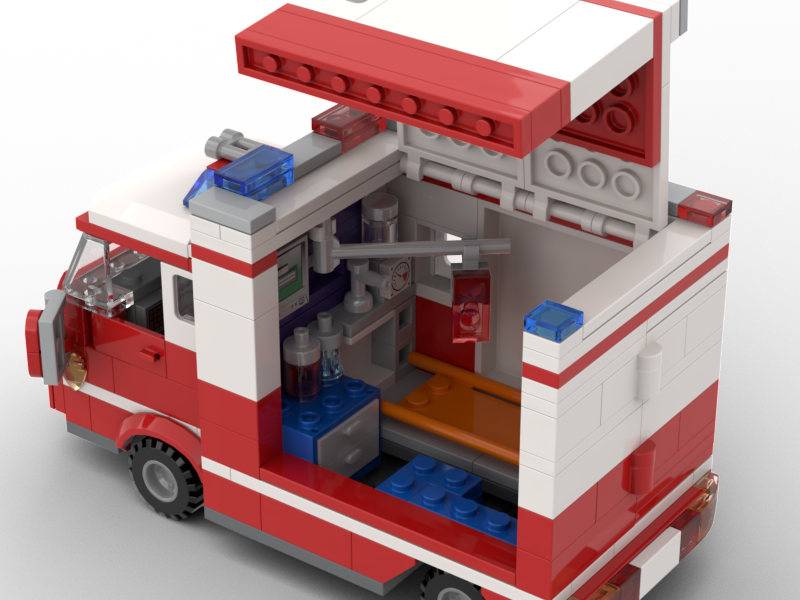Kiddicraft - KC1203 Rettungswagen