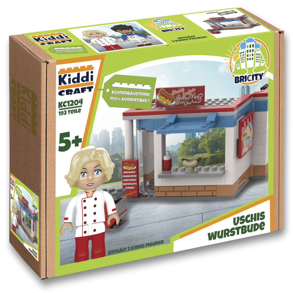 Kiddicraft - KC1204 Uschis Wurstbude