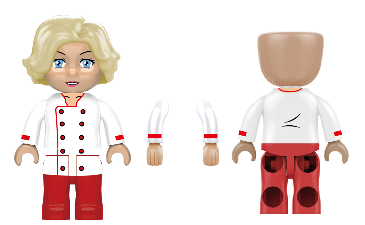Kiddicraft - KC1204 Uschis Wurstbude