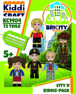 Kiddicraft - KC1404 KIDDIZ Figuren-Pack City II