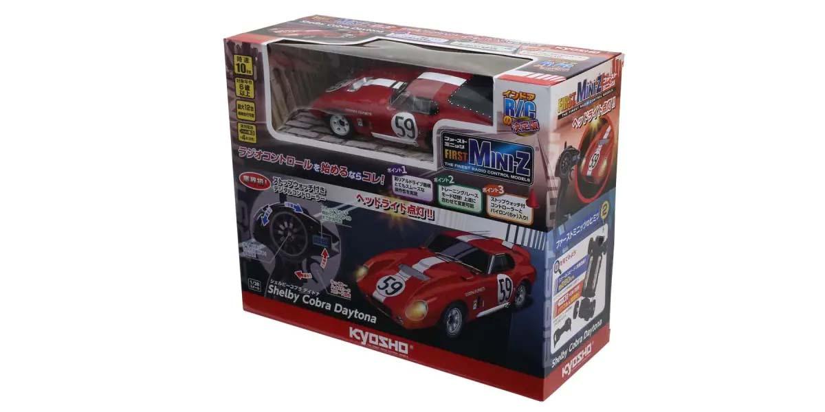 Kyosho First Mini-Z 1:28 Shelby Cobra Daytona No.59 Rouge