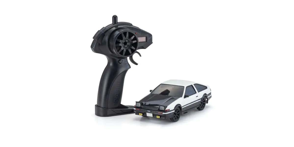 Kyosho First Mini-Z 1:28 Toyota Sprinter Trueno AE86 WH/BK