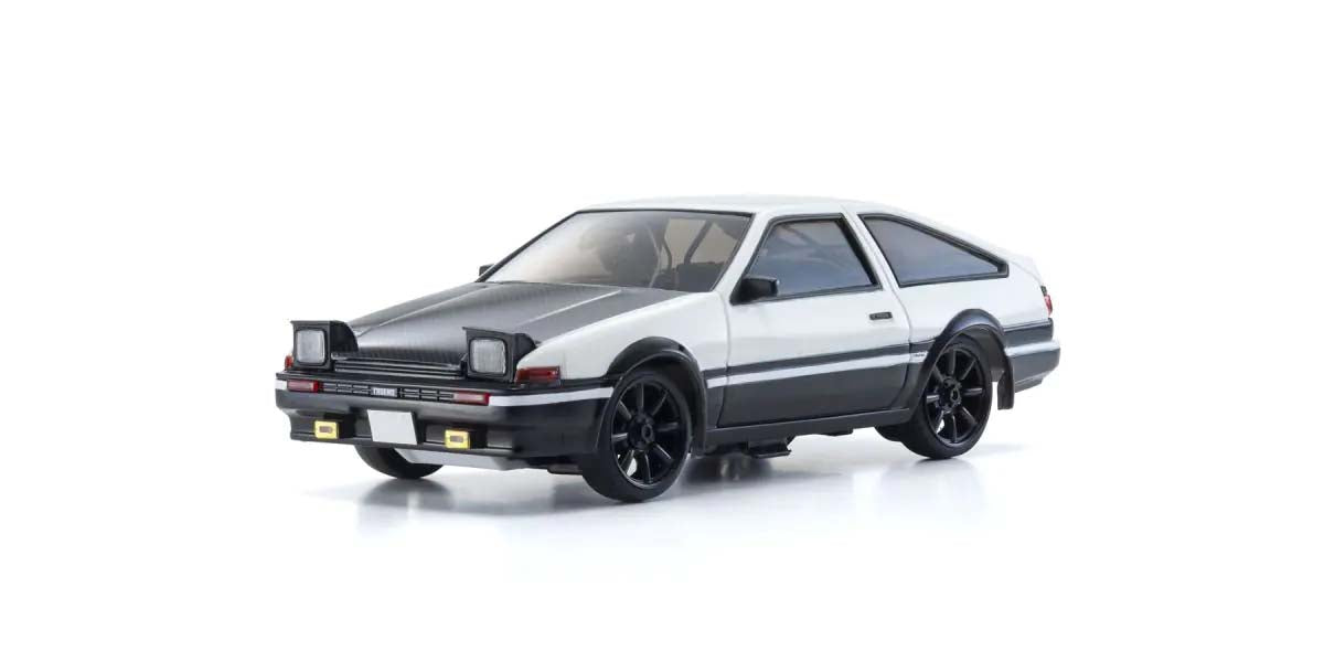 Kyosho First Mini-Z 1:28 Toyota Sprinter Trueno AE86 WH/BK