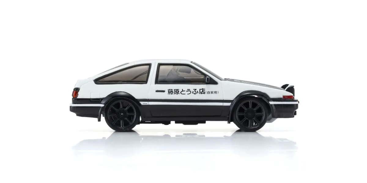 Kyosho First Mini-Z 1:28 Toyota Sprinter Trueno AE86 WH/BK