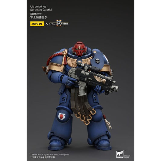 Warhammer 40k Actionfigur 1/18 Uitramarines Sergeant Gadriel 13 cm