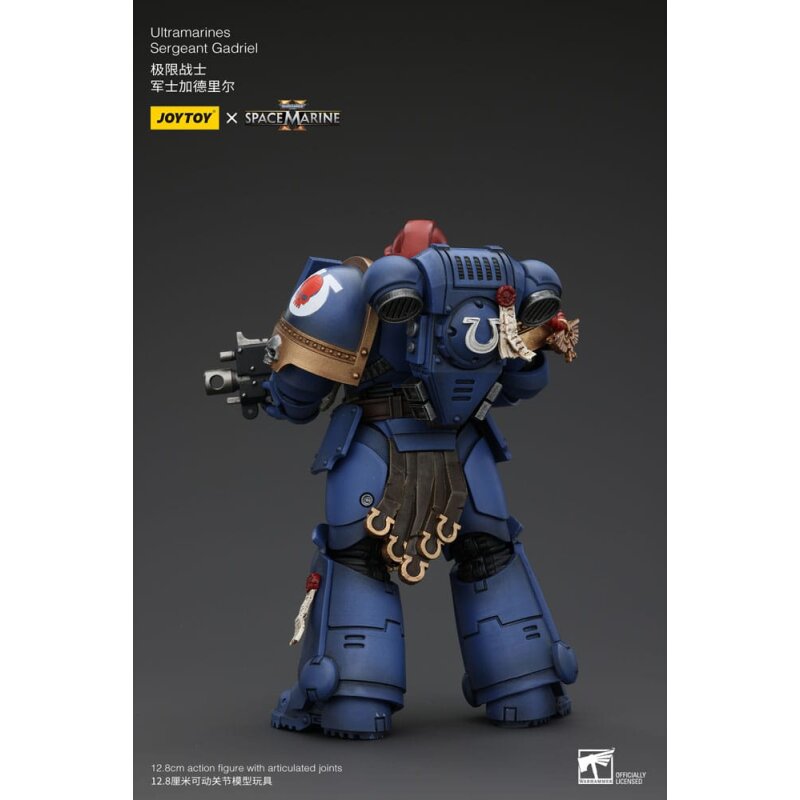 Warhammer 40k Actionfigur 1/18 Uitramarines Sergeant Gadriel 13 cm