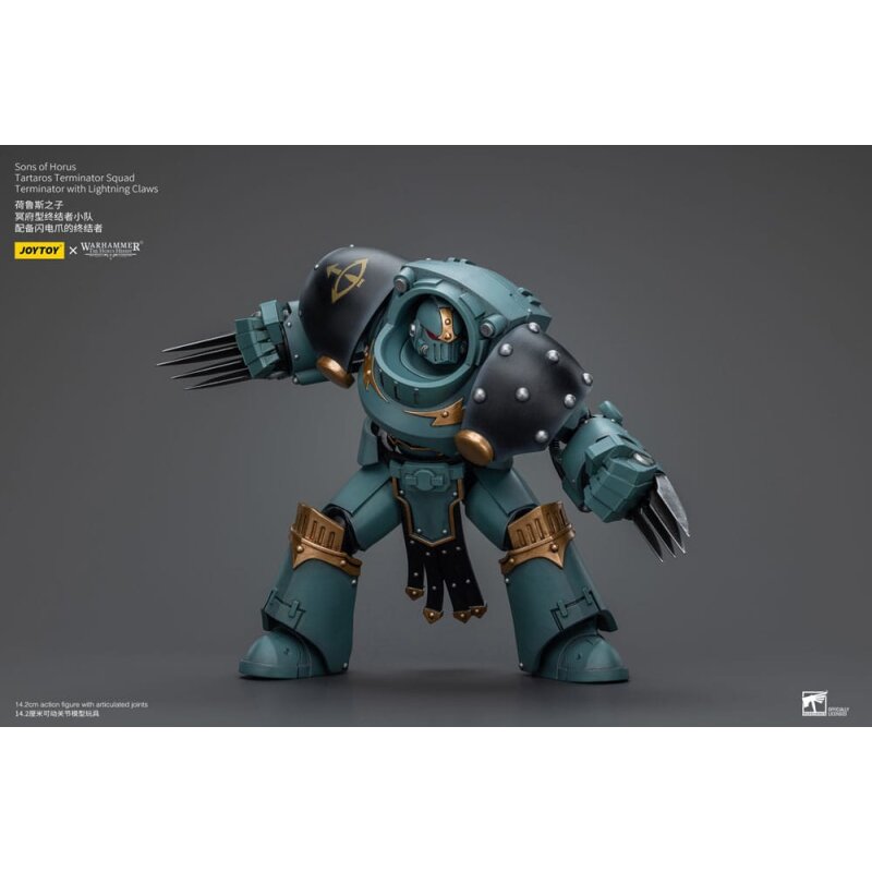 Warhammer The Horus Heresy Actionfigur 1/18 Tartaros Terminator Squad Terminator With Lightning Claws 12 cm