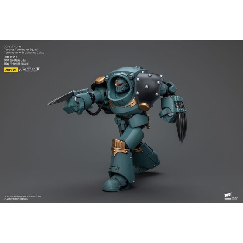 Warhammer The Horus Heresy Actionfigur 1/18 Tartaros Terminator Squad Terminator With Lightning Claws 12 cm