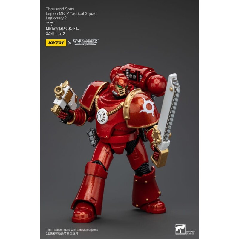 Warhammer The Horus Heresy Actionfigur 1/18 Thousand Sons Legion MK IV Tactical Squad Legionary 2 12 cm